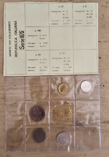 Repubblica Italiana Serie Anno 1975 Monete Lire 5, 10, 20, 50, 100  Fdc