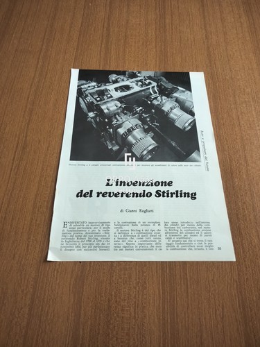 1971 motore stirling - motore, a