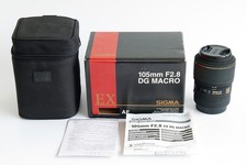 Sigma 105mm ex dg - sigma, f/2.8