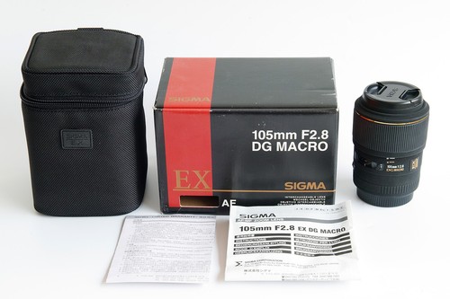 Sigma 105mm ex - sigma, dg