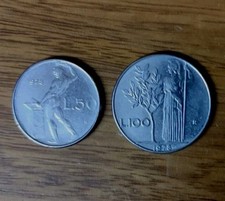  1978 Due  MONETE DA  50  LIRE