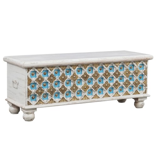 Antico baule forziere - baule,