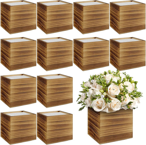 Fioriere rustiche set - set, 4"