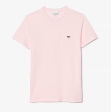 T-shirt Uomo Manica Corta Lacoste Regular Fit TH6709 T03 Rosa