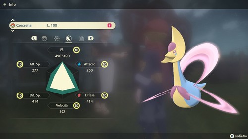 Cresselia 6iv fully trained - trained, +