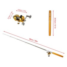 Canna pesca mulinello combo - da,