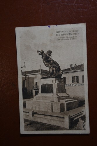 Cartolina monumento cassano - monumento,