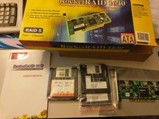 Scheda High Point Rocket Raid 1640 PCI 4x Sata intern Raid 5 Controller scatola 