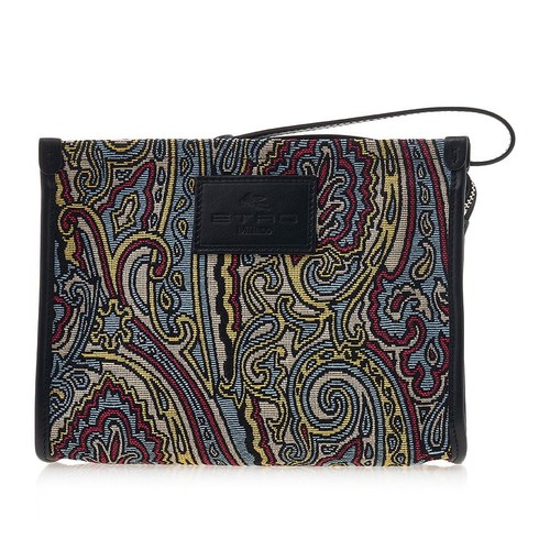 Etro pochette motif paisley - etro,
