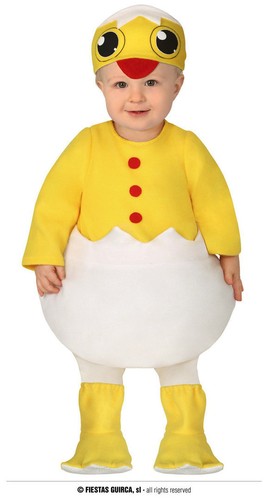 Costume pulcino mesi - pulcino,