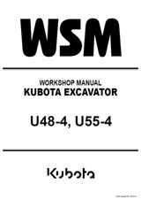 Kubota U48-4; U55-4 Workshop