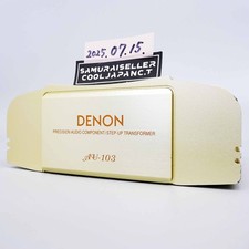 Trasformatore step-up DENON AU-103 per cartuccia MC Phono Audio testato in...