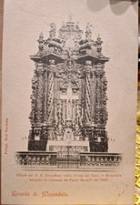 Cartolina Ricordi Di Mirandola Modena Fp Nv Foto Tioli Girolamo Rara Altare N5
