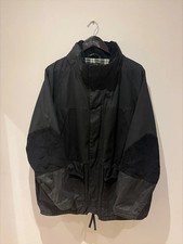Barbour Short Field Parka Uomo Giacca Cerata Nero