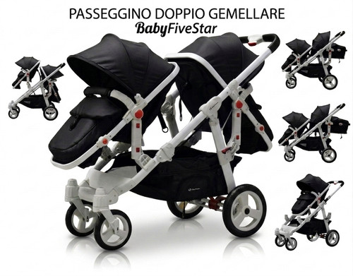Passeggino carrozzina 2in1 - passeggino,