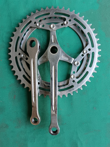 Guarnitura acciaio bici