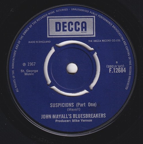 John mayall suspicions - mayall, *