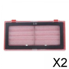 2x Elmetto per Saldatura Lente di Ingrandimento Diottrie Maschera per Saldatura