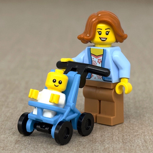 Lego mamma con bambino - bambino, in