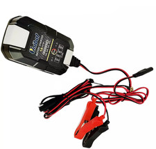 MANTENITORE DI CARICA BATTERIA MOTO 6/12V AUTOMATICO UNIBAT CH-1000 STD/LITIO