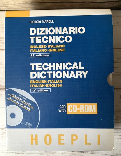 Dizionario tecnico inglese - tecnico,