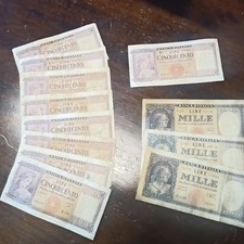 lotto 500 lire ORNATA DI SPIGHE + 1000 lire B/BB compresa una serie W R2