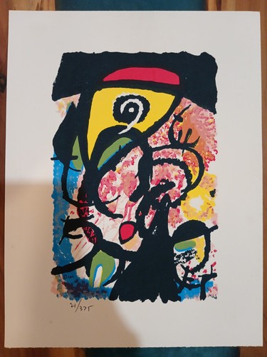 Joan miro figura - figura, di