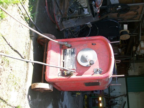 Lincoln welder with - lincoln, dolly