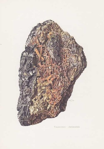 Valentinite antimonfahlerz - valentinite,