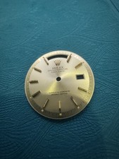 Rolex Day-Date  Silver Gold Crown dial for model 1803