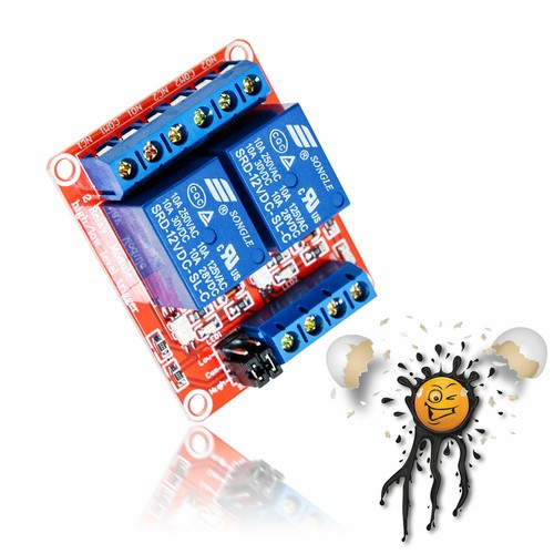 Modulo relè canali - relè, 12v