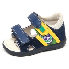 E7668 sandalo bimbo blu