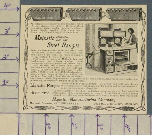 1900 majestic range kitchen - 1900,