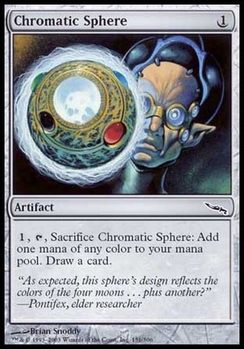Chromatic sphere mirrodin - chromatic,