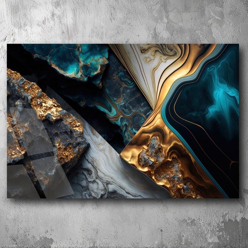Pittura rocce geometriche - pittura,