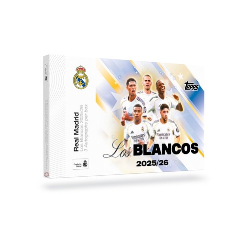 Topps real madrid los - real, blancos