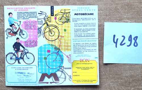 4298 motobecane petit - n°4298,