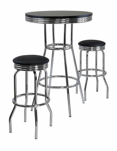 Set pub cromato nero - cromato,