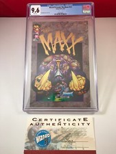The Maxx #1/2 CGC 9.6 logo
