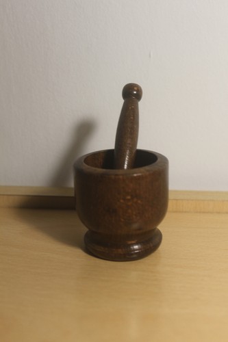 Mortaio antico artigianale - mortaio,