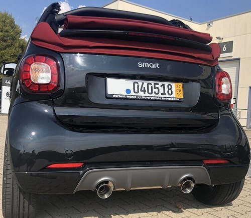 Fox smart fortwo 453 - smart, scarico