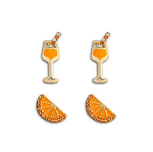 Nuovo orecchini aperol - orecchini,