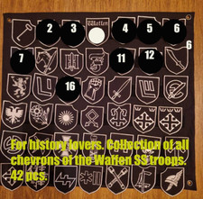 Set 2 chevron. 9th armi SS