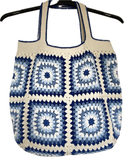 Borsa quadrata fatta - a, mano