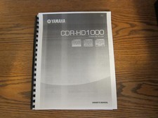 Yamaha cdr hd1000 istruzioni - yamaha,