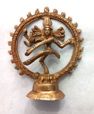 Statuetta Dea KĀLĪ in ottone