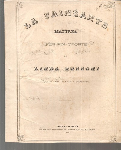 Fainéante mazurka per - la,