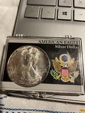  DOLLARO USA 1994 1oz .999 SILVER EAGLE . NEL SUO ASTUCCIO COMMEMORATIVO.