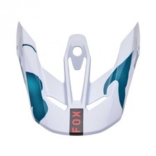 Fox MX Casco Peak/Visiera - V3 RS Appassito - Bianco XS/S