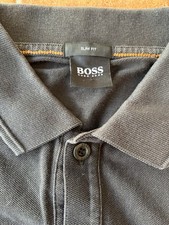 Polo Hugo Boss Uomo nera- Slim Fit